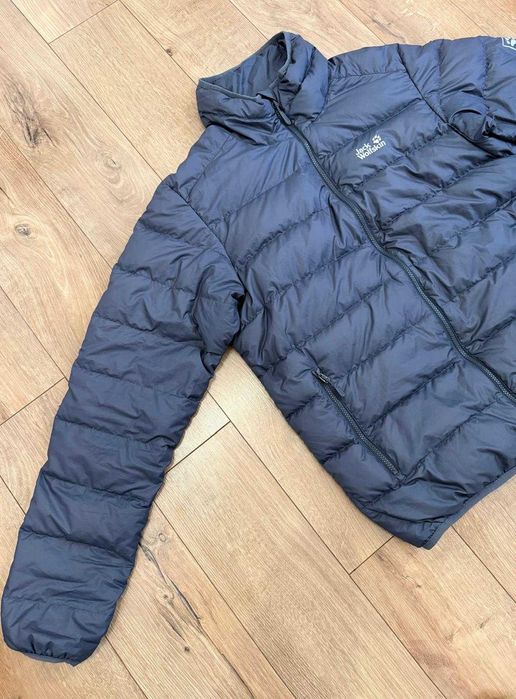 Jack Wolfskin XL barbati geaca puf si pene Stormlock impermeabila