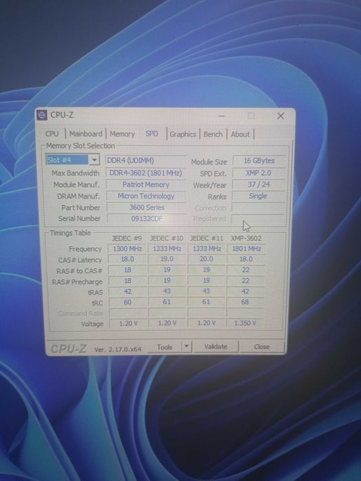 Memorii Patriot Viper Steel, 32GB(2x16GB), DDR4-3600Mhz, CL18, Dual Channel