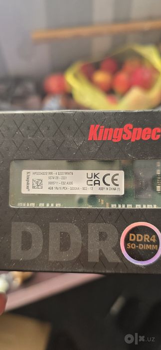 RAM DDR4 4GB для ноутбуков