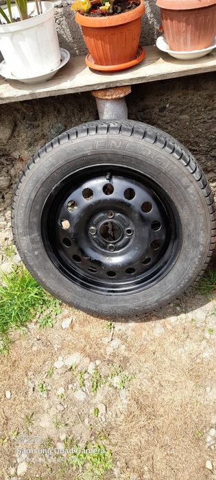 Jante ford aliaj și oțel 4×108  15"și cauciucuri  195 60 15