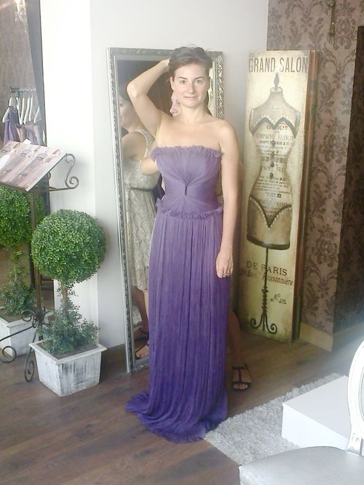 Rochie de voal de matase
