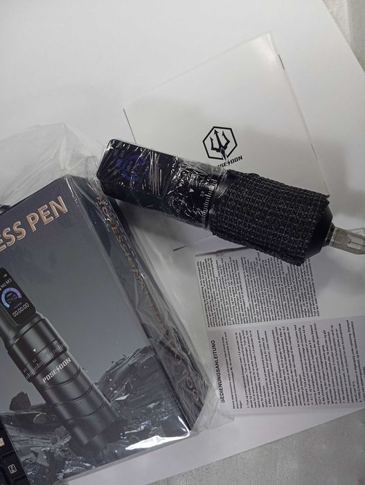 NOU Aparat de tatuat Poseidon Multi Mode și Multi stroke 2.4 - 4.2 mm cu baterie de 2300 mAH