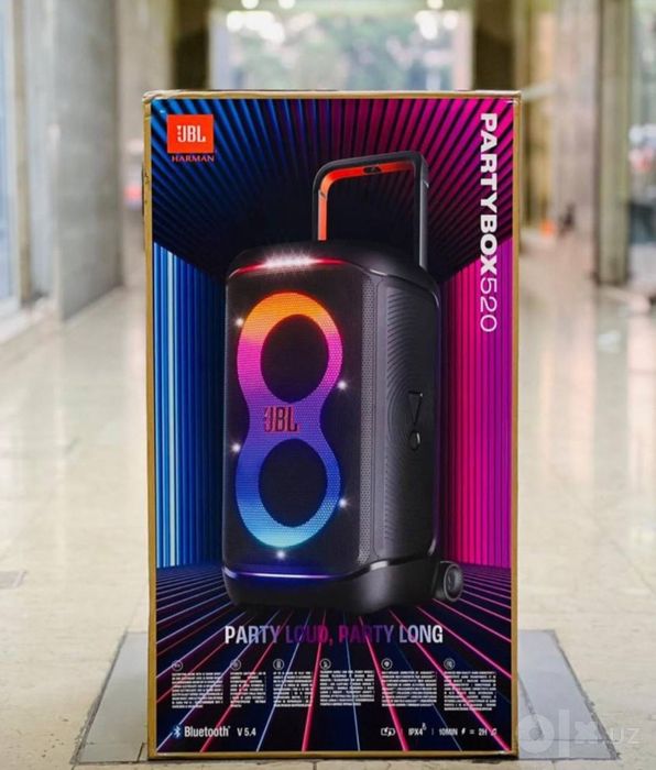Портативная колонка JBL PartyBox 520