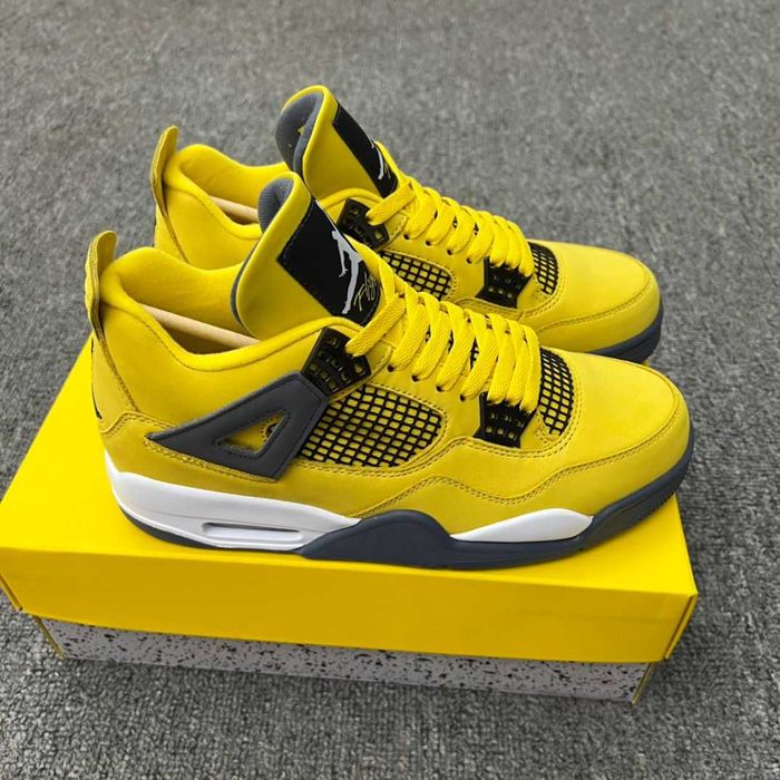 Air Jordan 4 Yellow Thunder NOU 36-44 [Verificare Colet]