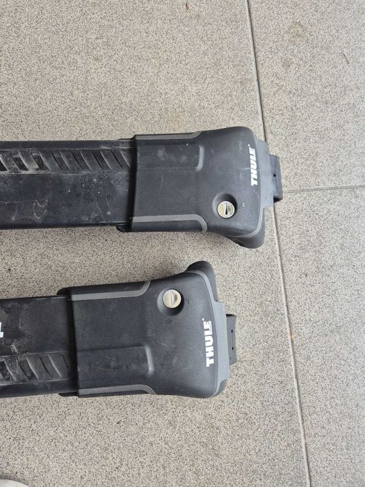 Bare transversale Thule originale | Cu chei | Aluminiu