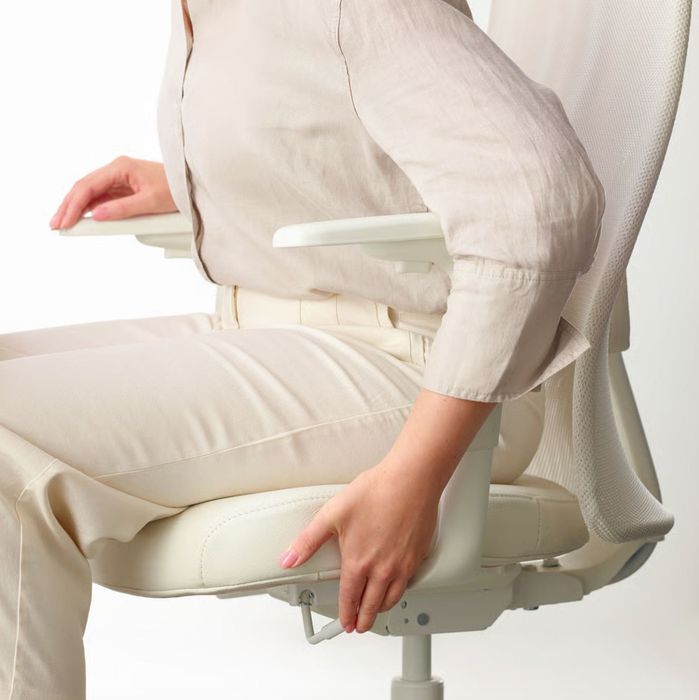 Scaun ergonomic alb, Ikea  JÄRVFJÄLLET