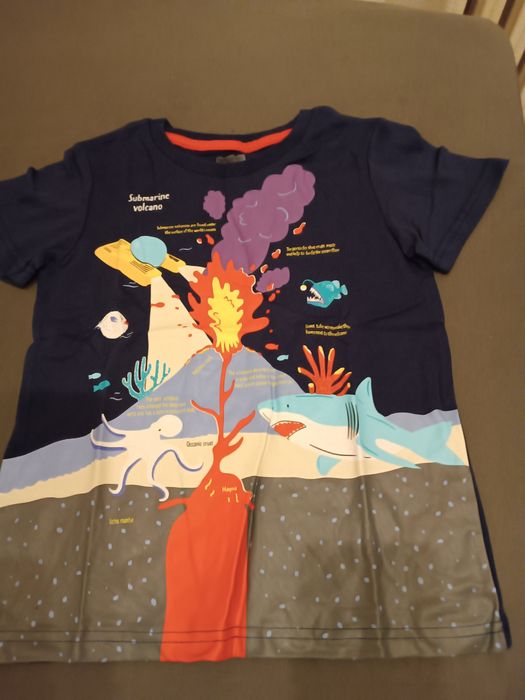 Светеща тениска 5-6 години