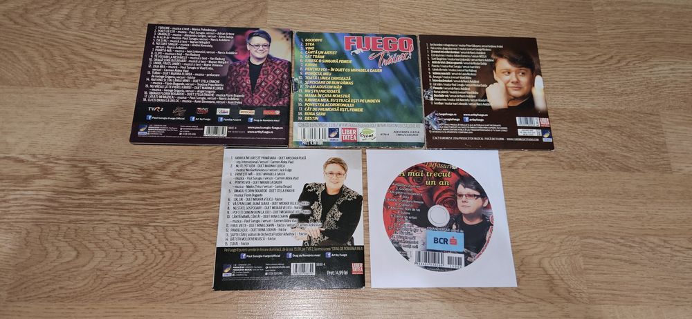 Lot 5 cd-uri Fuego