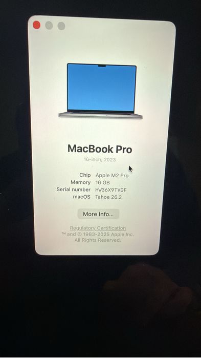 Macbook pro 16 сатылады