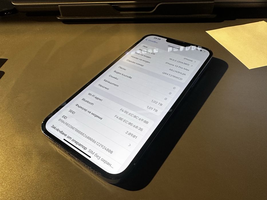 Apple iPhone 13 Pro Max – 1 TB 92% батерия