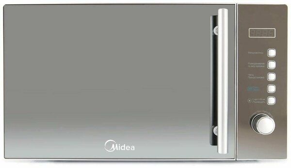 Микроволновая печь без гриля MIDEA AM820CMF с функцией разморозки, 800