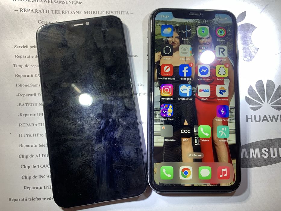 Telefoane Bistrita. IPhone ,Samsung, Redmi, etc. Display ,baterie, etc