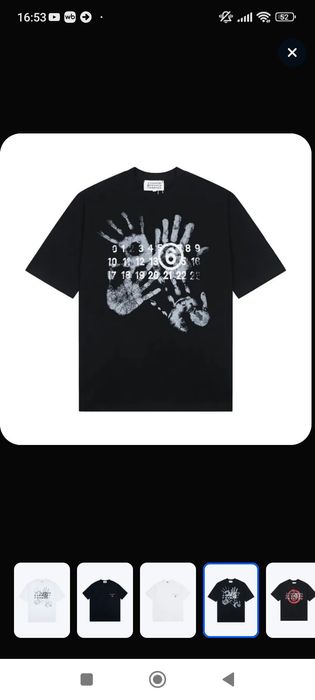 Футболки maison margiela