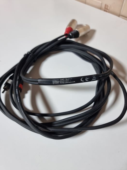 Cablu audio profesional  Adam Hall 3M balansat