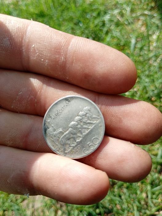 Moneda veche italiana 50 centisimi