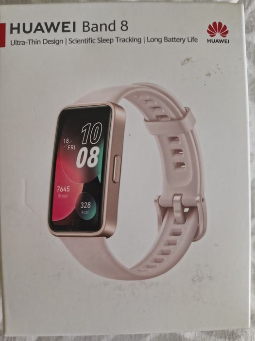 Смарт гривна Huawei - Band 8, Sakura Pink