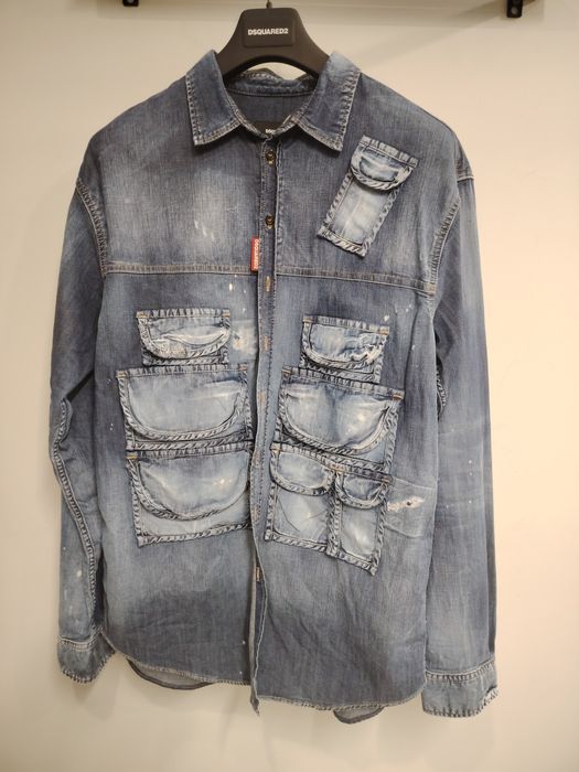 Дънкова риза Dsquared2