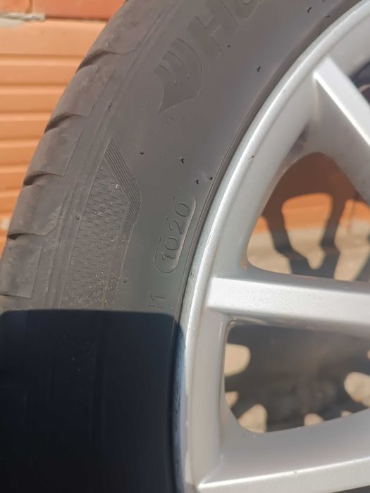 Алуминиеви джанти 17" 5×112 летни гуми 225/45/17