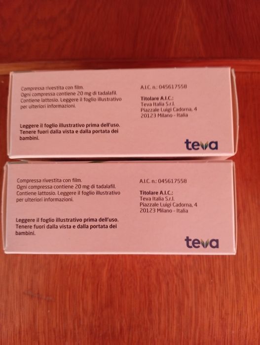 TADALAFIL Teva 20mg