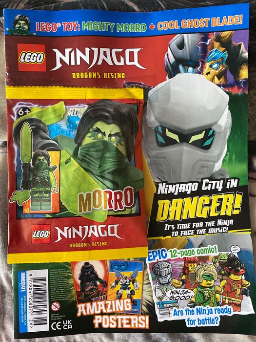 Списание Lego Ninjago Dracons Rising номер 121,125,126,30 лева за брой