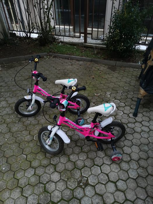 Детско колело розово