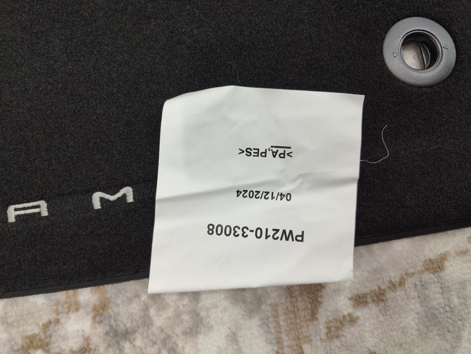 Коврики ворсовые оригинал для Камри 70 и 80