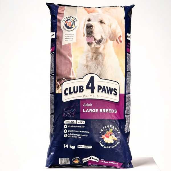 Храна за Кучета от Едри породи в Зряла възраст- Пилешко- 14кг-Club4Paws
