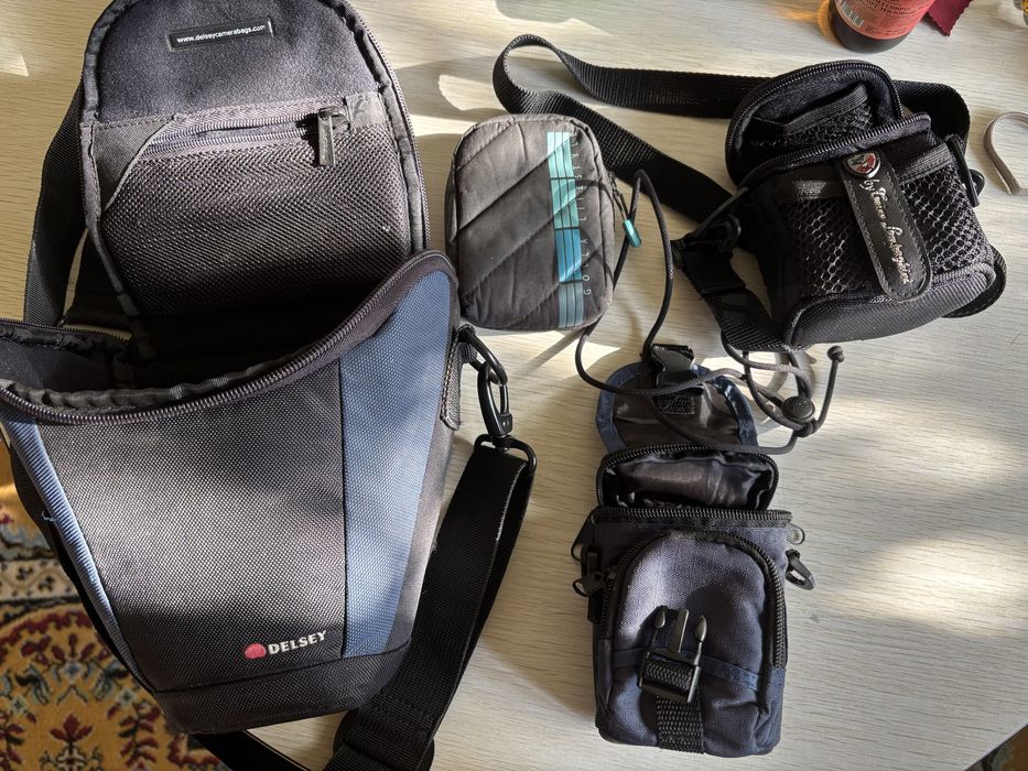 Чехлы. Сумки для объективов и фотоаппаратов.