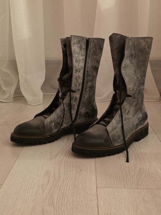 Cizme bărbați din piele naturală nr 41 NOI