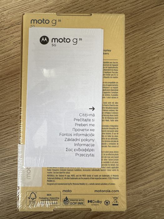 Motorola Moto G35 5G (4GB RAM / 128GB) – Чисто нов, запечатан