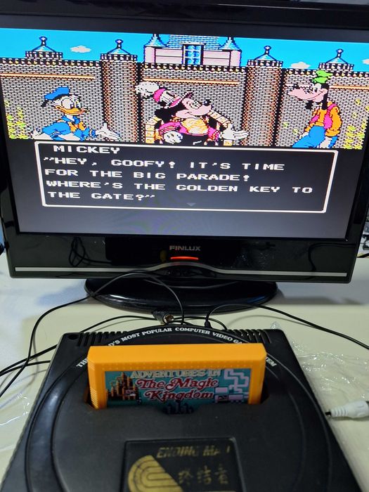 Adventures in the Magic Kingdom,caseta discheta clasica pentru consola