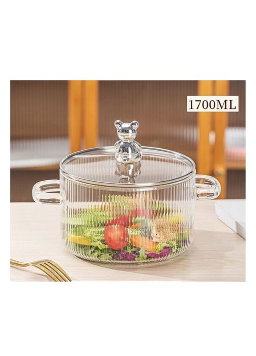 Стеклянная кастрюля! Новая!