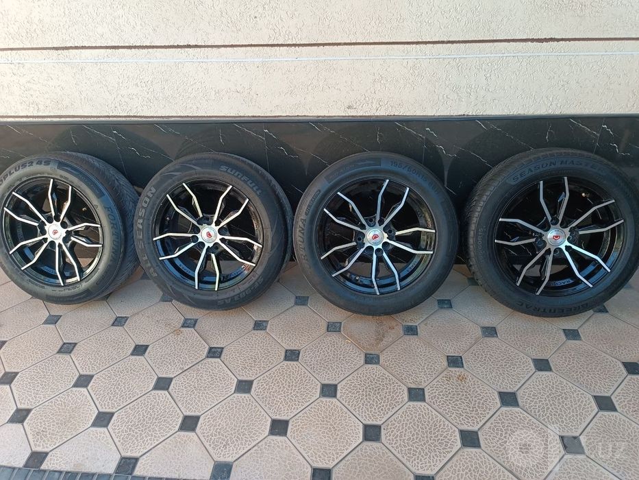 Vossen Diska Balon 195 60 R15 Holati Ideal Jentra Lasettiga