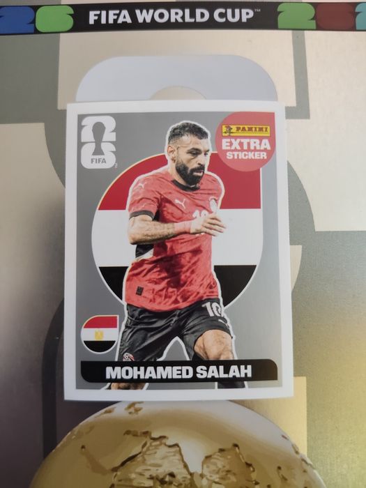 Extra sticker panini Mohamed Salah