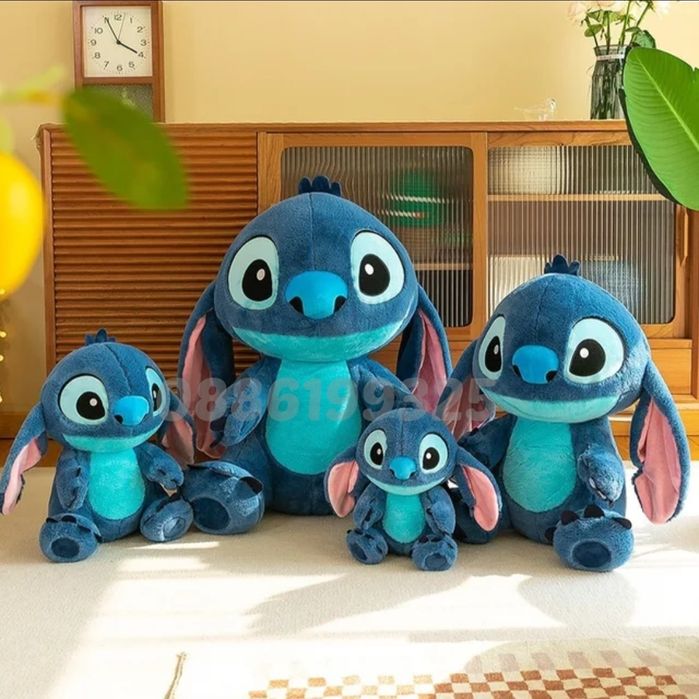Голям плюшен Стич Stitch, 120см, Лило и Стич плюшена играчка голяма