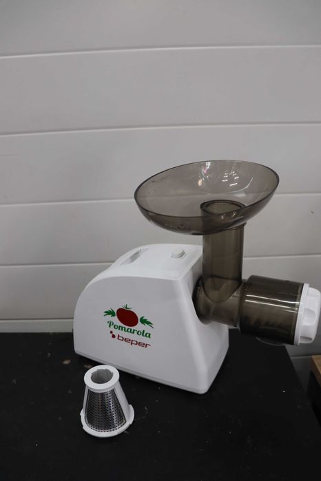 BEPER BP.720 Електрическа преса и филтър за домати, бяла, 300 W
