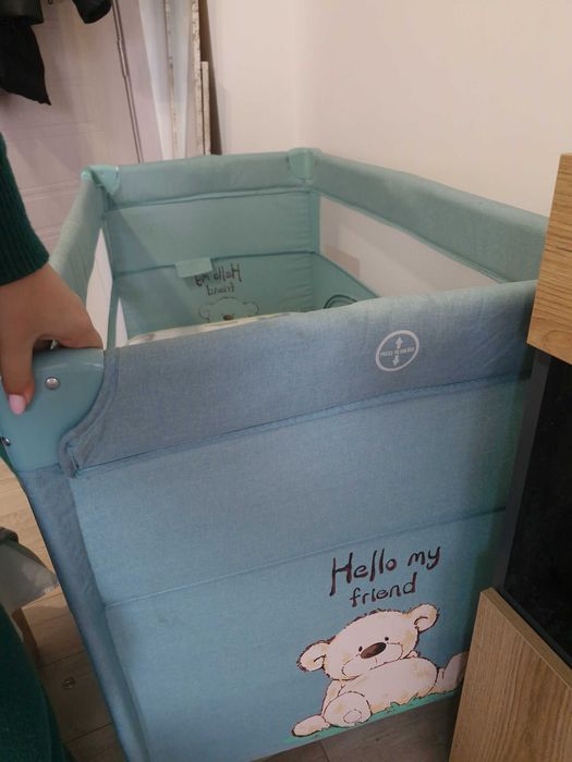 Бебешка Кошара с два матрака