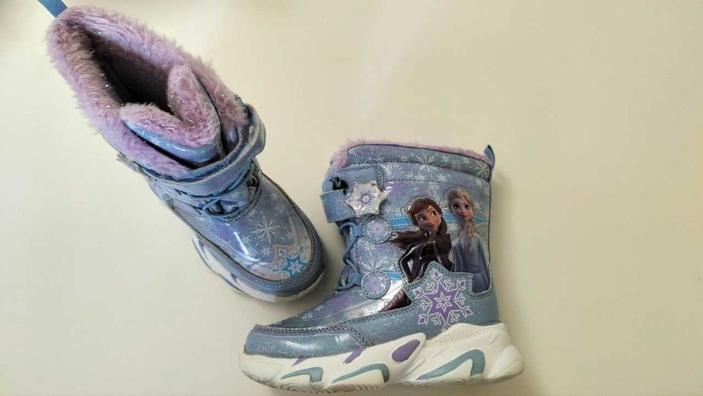 Детские зимние сапожки 31 размер (Frozen)
