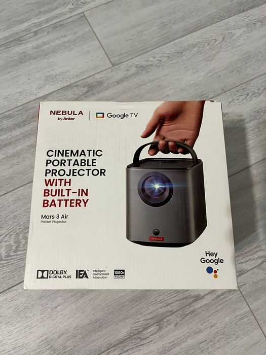 Se vinde NEBULA Anker Mars 3 Air 1080p Mini Projector