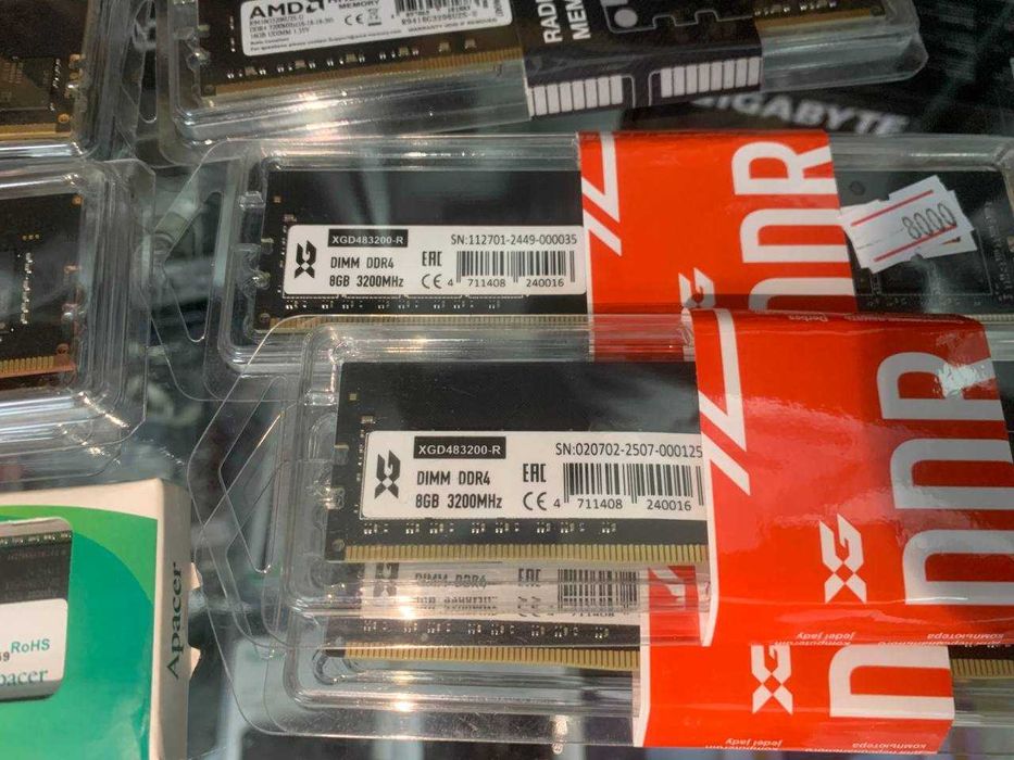 Оперативная память ОЗУ DDR4-DDR5
