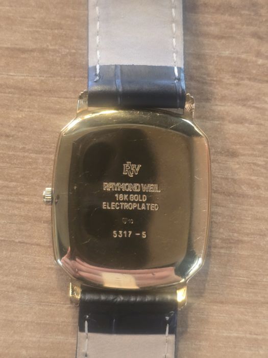 Raymond Weil Genève 5317-5 – 18K Gold Electroplated – Quartz