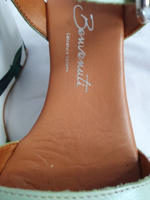 Sandale cu platforma Benvenuti 37 piele naturala