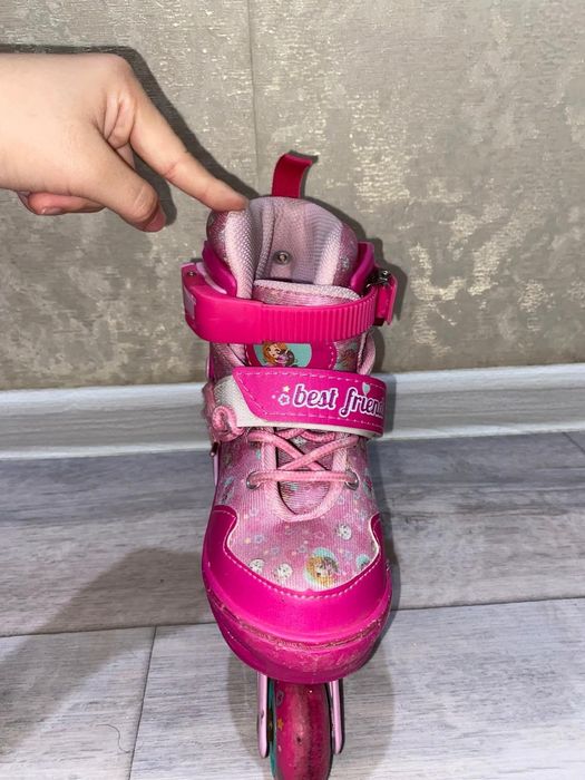 Срочно продается ролики девочковые. 31-34 р.