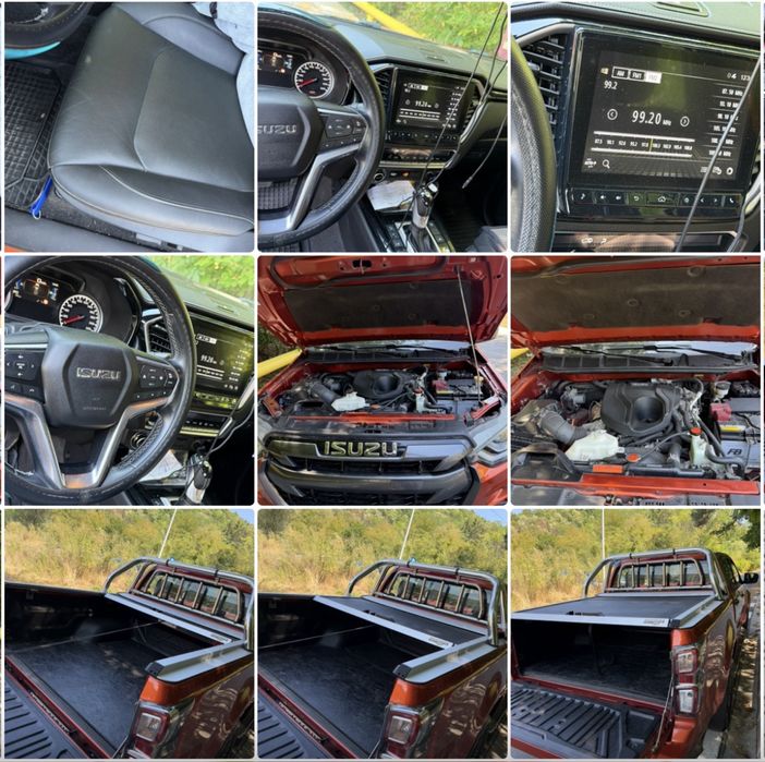 Isuzu D-MAX 2021/ 2022, 56.400 km, pick-up, cabina dubla, 4x4, automat, istoric verificabil, unic proprietar, TVA deductibil, 24.700 net