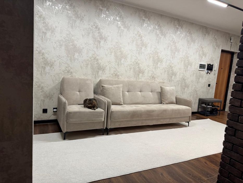 Диван раскладной с крелсом