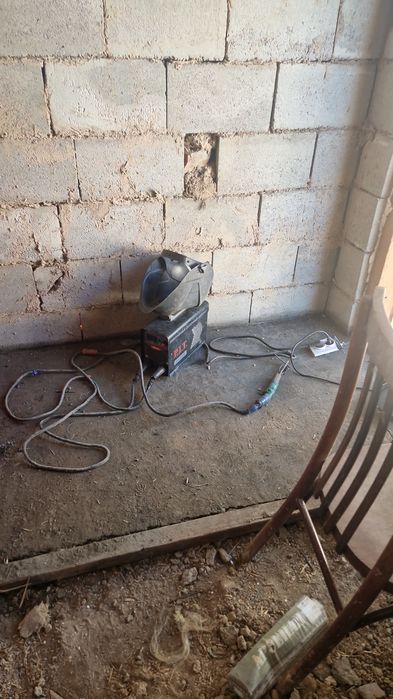 Установка катлов отопления.