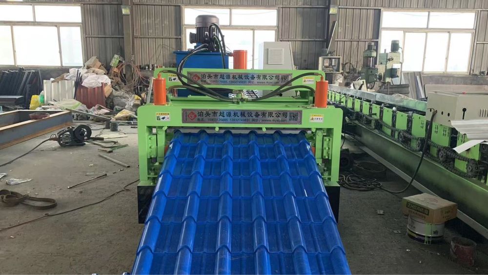 Станок металочерепицы