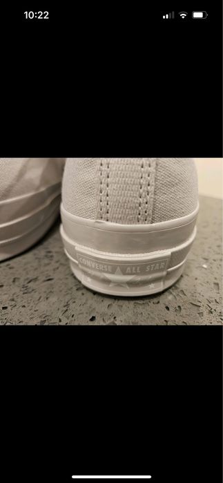 New CONVERSE monochrome pale putty