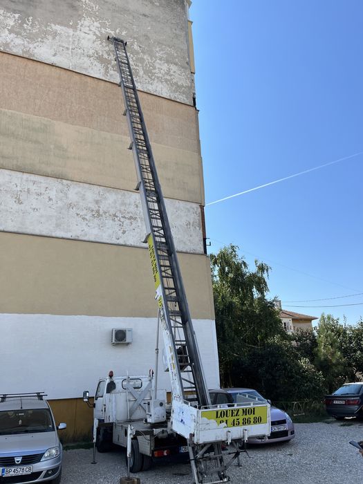 Автовишка Мебелен асаньор Хаспел Стълба