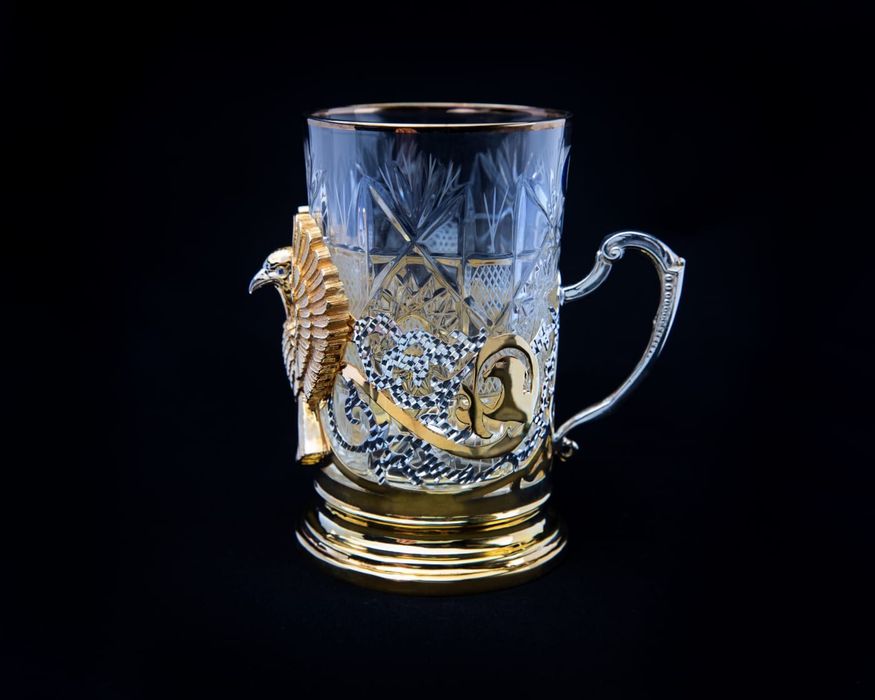 Подстаканник серебряный